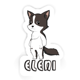 Sticker Border Collie Eleni Image