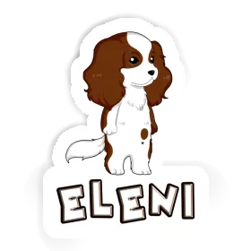 Eleni Sticker Cavalier King Charles Spaniel Image