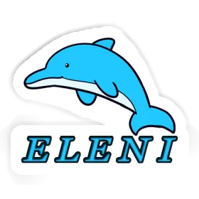 Aufkleber Delphin Eleni Image