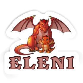 Aufkleber Drache Eleni Image