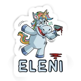 Einhorn Sticker Eleni Image