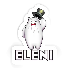 Aufkleber Eisbär Eleni Image