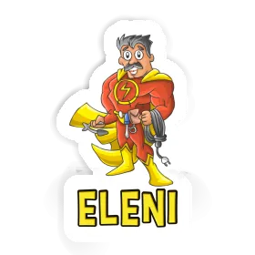 Elektriker Sticker Eleni Image