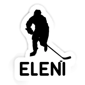 Aufkleber Eleni Eishockeyspieler Image