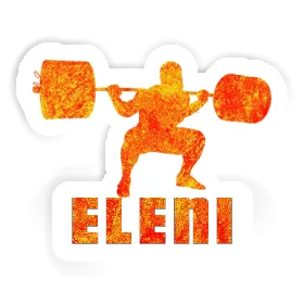 Autocollant Eleni Haltérophilie Image