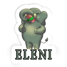 Autocollant Eleni Éléphant Image