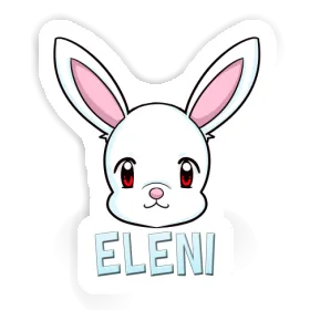 Sticker Hasenkopf Eleni Image