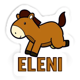 Cheval Autocollant Eleni Image
