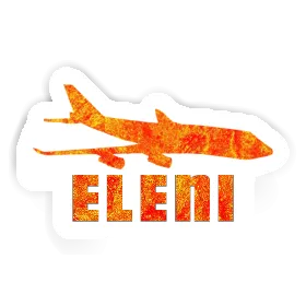 Eleni Sticker Jumbo-Jet Image