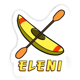 Kanu Aufkleber Eleni Image