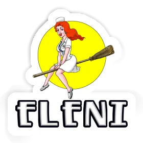 Eleni Aufkleber Krankenschester Image