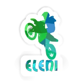 Sticker Motocross Rider Eleni Image