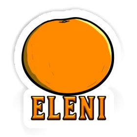 Orange Sticker Eleni Image
