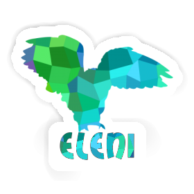 Sticker Eleni Owl Image