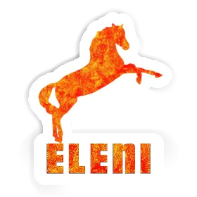 Autocollant Eleni Cheval Image