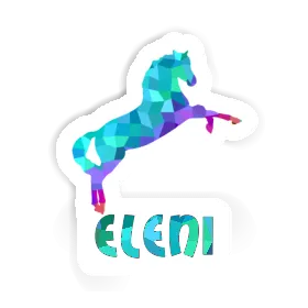 Eleni Autocollant Cheval Image