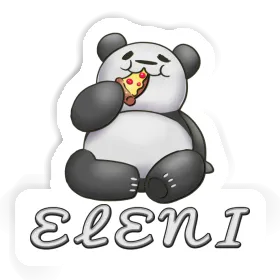 Aufkleber Panda Eleni Image