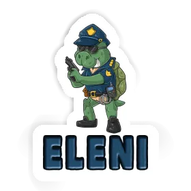 Polizist Sticker Eleni Image