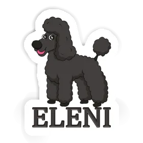 Eleni Aufkleber Pudel Image