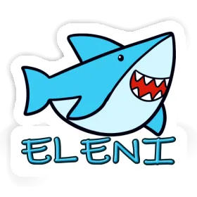 Eleni Aufkleber Hai Image
