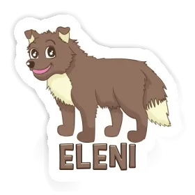 Dog Sticker Eleni Image
