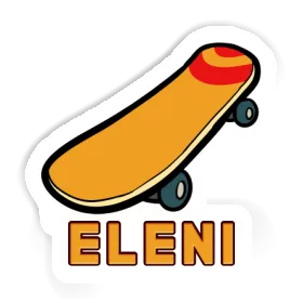 Sticker Skateboard Eleni Image