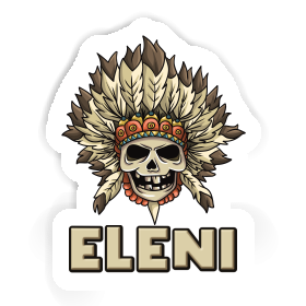 Sticker Eleni Kinder Totenkopf Image