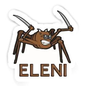 Araignée Autocollant Eleni Image