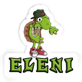 Sticker Eleni Hip Hop Schildkröte Image