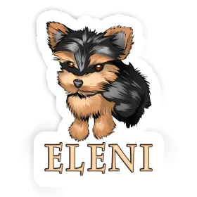 Aufkleber Eleni Yorkie Image