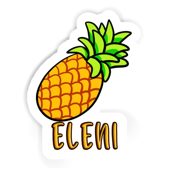 Sticker Eleni Pineapple Laptop Sticker Eleni Pineapple Laptop Image