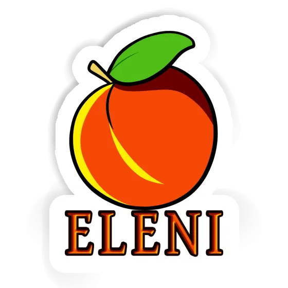 Sticker Eleni Apricot Image