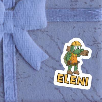 Eleni Aufkleber Bauarbeiter Notebook Eleni Aufkleber Bauarbeiter Gift package Image