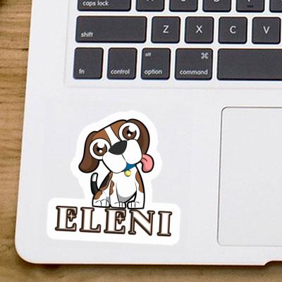 Eleni Sticker Beagle-Hund Notebook Eleni Sticker Beagle-Hund Gift package Image