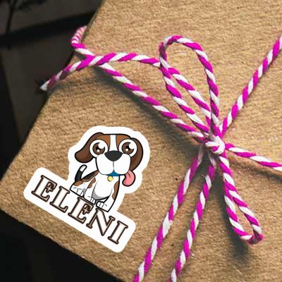 Eleni Sticker Beagle-Hund Notebook Eleni Sticker Beagle-Hund Gift package Image