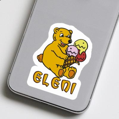 Sticker Eiscreme-Bär Eleni Sticker Eiscreme-Bär Eleni Image