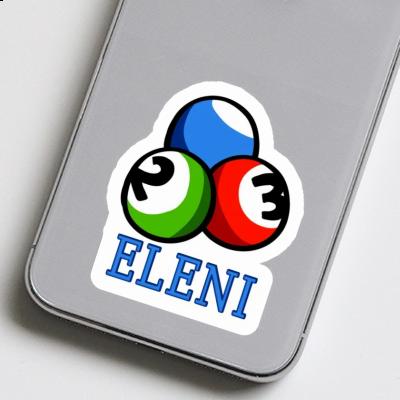 Billiard Ball Sticker Eleni Notebook Billiard Ball Sticker Eleni Gift package Image