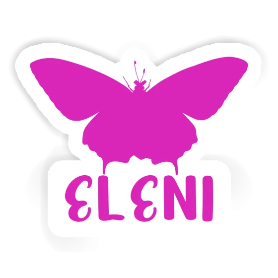 Sticker Eleni Butterfly Notebook Sticker Eleni Butterfly Gift package Image