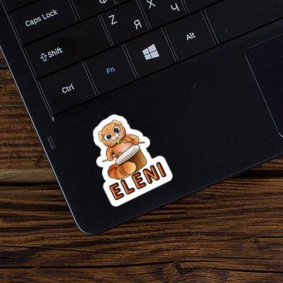 Eleni Autocollant Chat-tambour Notebook Eleni Autocollant Chat-tambour Gift package Image