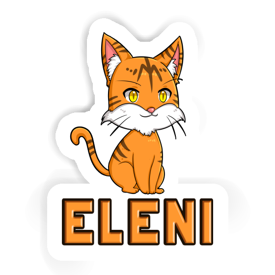 Aufkleber Eleni Katze Gift package Image
