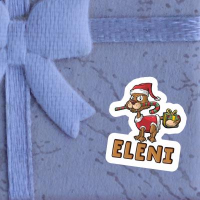 Eleni Sticker Christmas Cat Notebook Eleni Sticker Christmas Cat Gift package Image