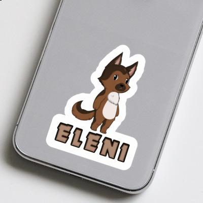 Sticker Eleni Deutscher Schäferhund Gift package Image