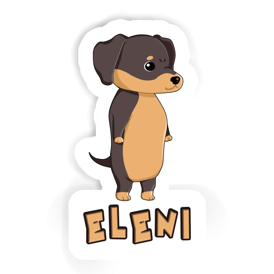 Autocollant Eleni Dachshund Notebook Autocollant Eleni Dachshund Gift package Image