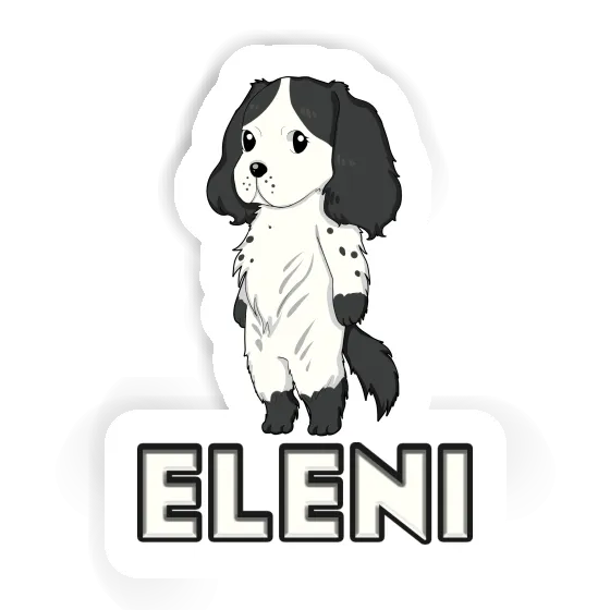 Eleni Sticker Cocker Spaniel Laptop Image