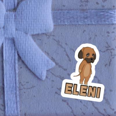 Autocollant Dogue allemand Eleni Notebook Autocollant Dogue allemand Eleni Gift package Image