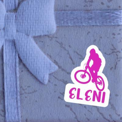 Sticker Downhiller Eleni Notebook Image