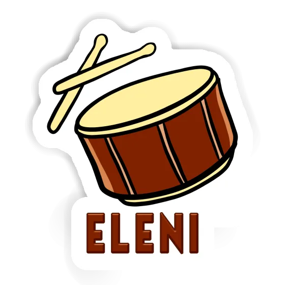 Eleni Aufkleber Trommel Eleni Aufkleber Trommel Image
