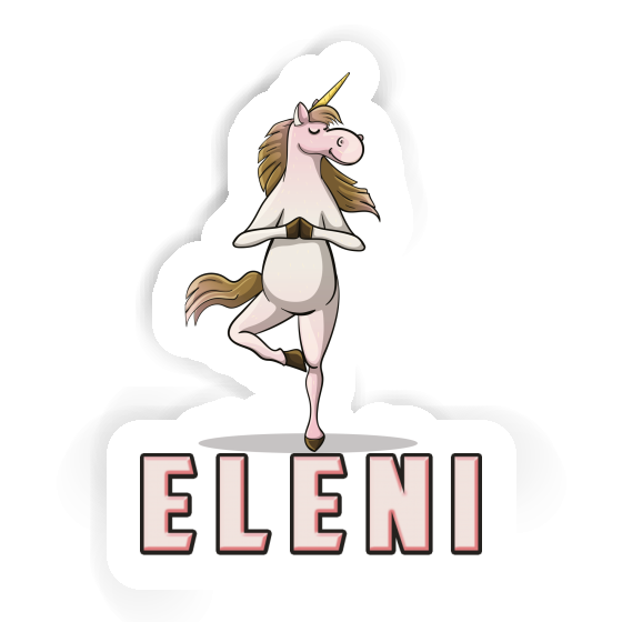 Eleni Sticker Yoga-Einhorn Laptop Eleni Sticker Yoga-Einhorn Laptop Image
