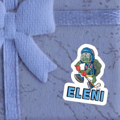 Aufkleber Eishockeyspieler Eleni Notebook Aufkleber Eishockeyspieler Eleni Notebook Image