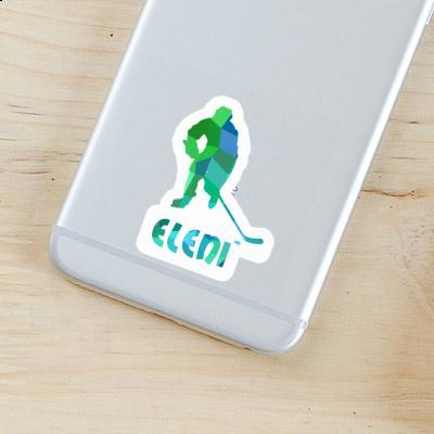 Aufkleber Eishockeyspieler Eleni Aufkleber Eishockeyspieler Eleni Image